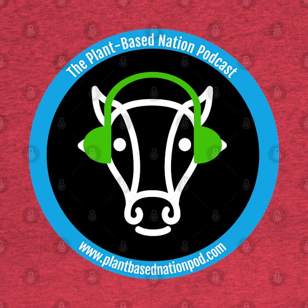 Plant-Based Nation Podcast Logo with Website by plantbasednation